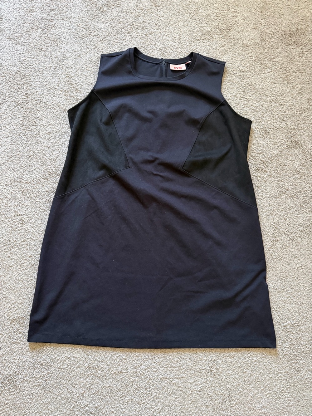 Evri ~ Black Sleeveless Shift Dress ~ LBD ~ Business Casual ~ Party ~ Size 3X